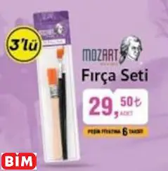 MOZART FIRÇA SETİ